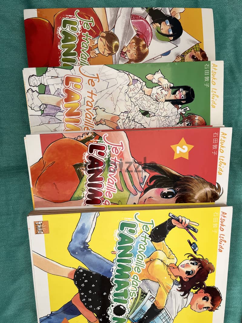 Manga: je travaille dans l’animation (T01, 02, 03, 04) 0