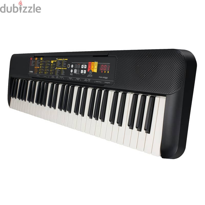 Yamaha PSR-F52 61-Key Portable Keyboard 1