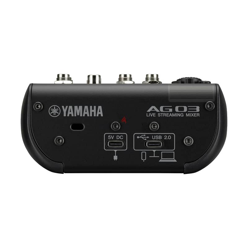 Yamaha AG03 Mk2 3-channel Mixer and USB Audio Interface 2