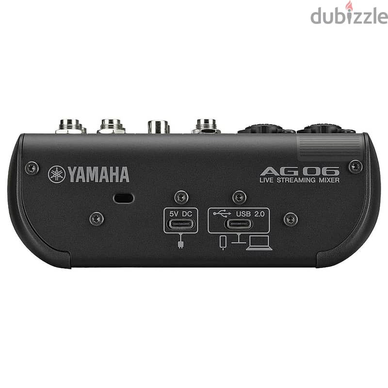 Yamaha AG06 Mk2 6-channel Mixer and USB Audio Interface 2