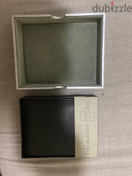 men wallet kenneth Cole new in box black 1