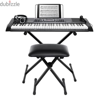 Alesis Harmony 61 Pro 61-Key Portable Arranger Keyboard full package