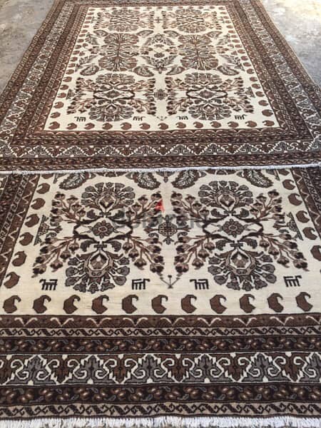 سجاد عجمي. قديم صباغ نباتي. Persian Carpet. Hand made 5
