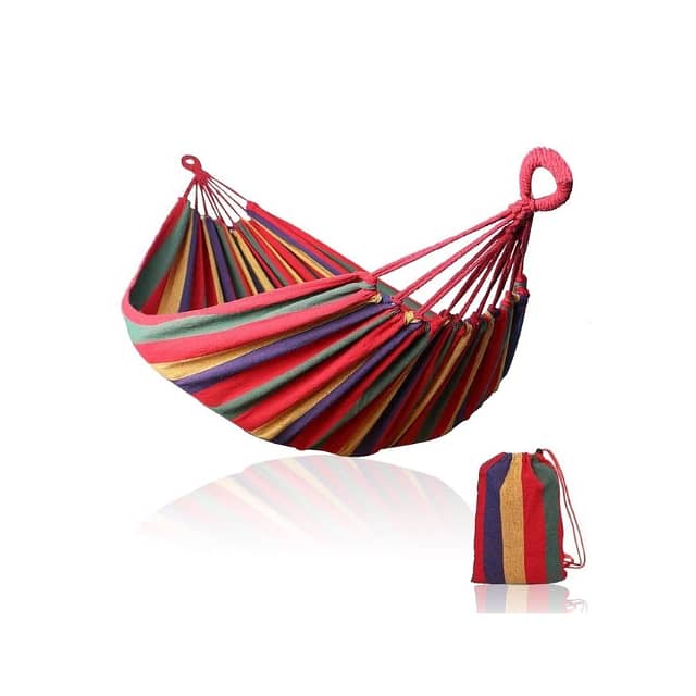 Outdoor Camping Hammock with Carry Bag 0