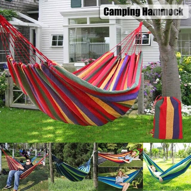 Outdoor Camping Hammock with Carry Bag 7