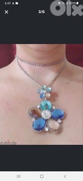 high quality necklace crystal 2