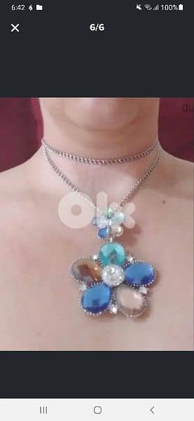 high quality necklace crystal 5