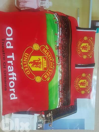 barcelona ،real ,man united bed cover