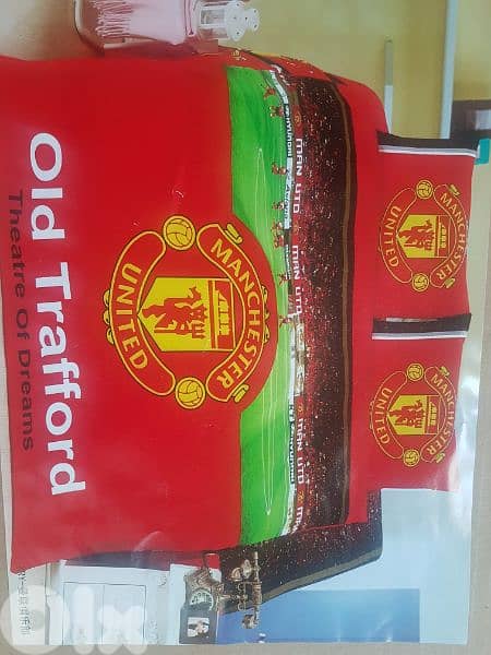 barcelona ،real ,man united bed cover 2