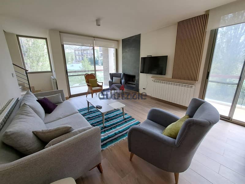 Fayara / New Furnished Duplex + Balcony / Mountain View / 127sqm 11
