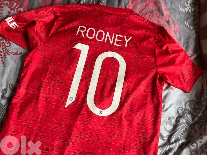 manchester united 2020/2021 limited edition adidas   rooney jersey 7