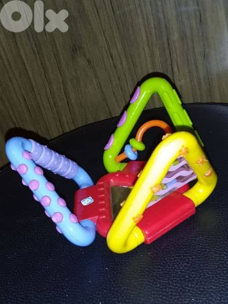 BLUE BOX BABY Colored Great Medium syze Toy 1 To 2 years Open parts 2