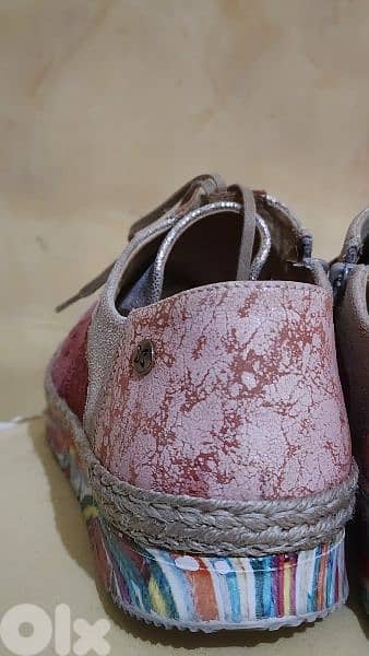 Maciejka espadrilles real leather shoes size 40 7