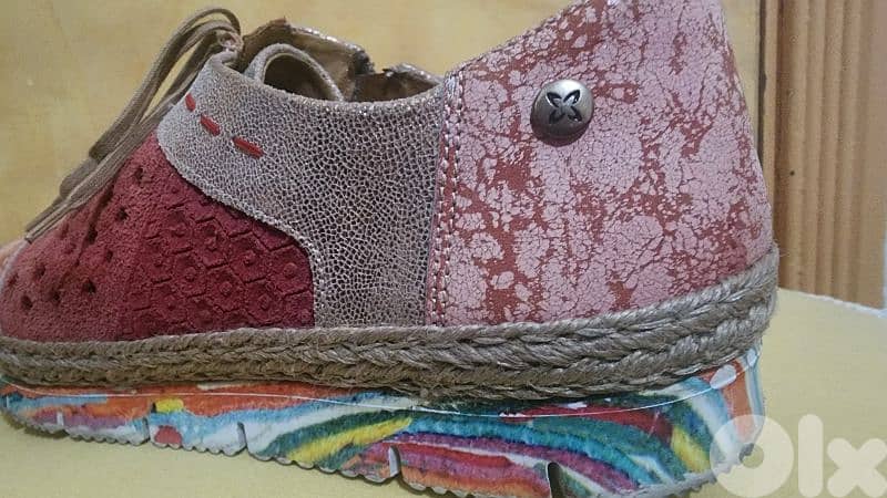 Maciejka espadrilles real leather shoes size 40 10