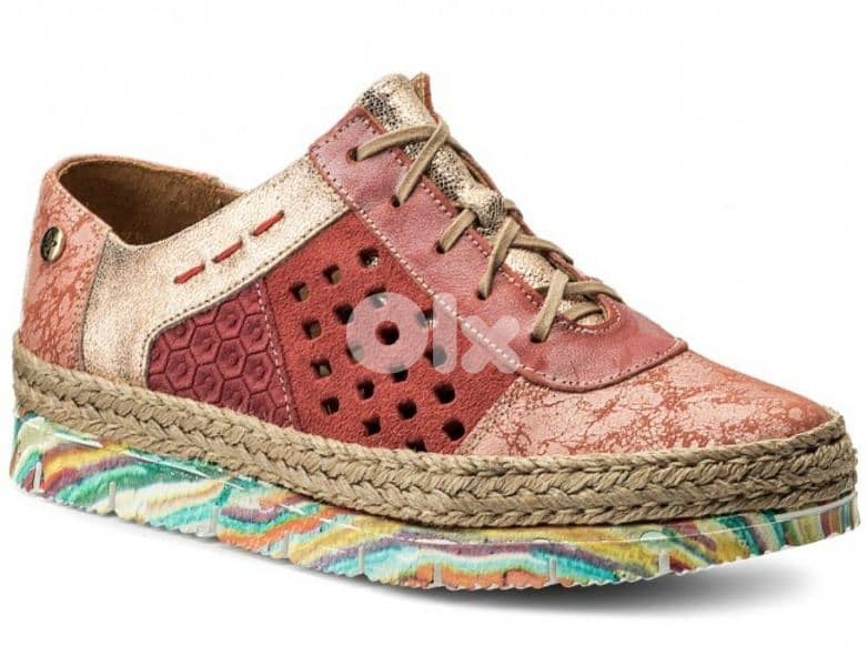 Maciejka espadrilles real leather shoes size 40 13