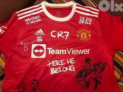manchester united 2022 cr7 home adidas kit ronaldo special edition