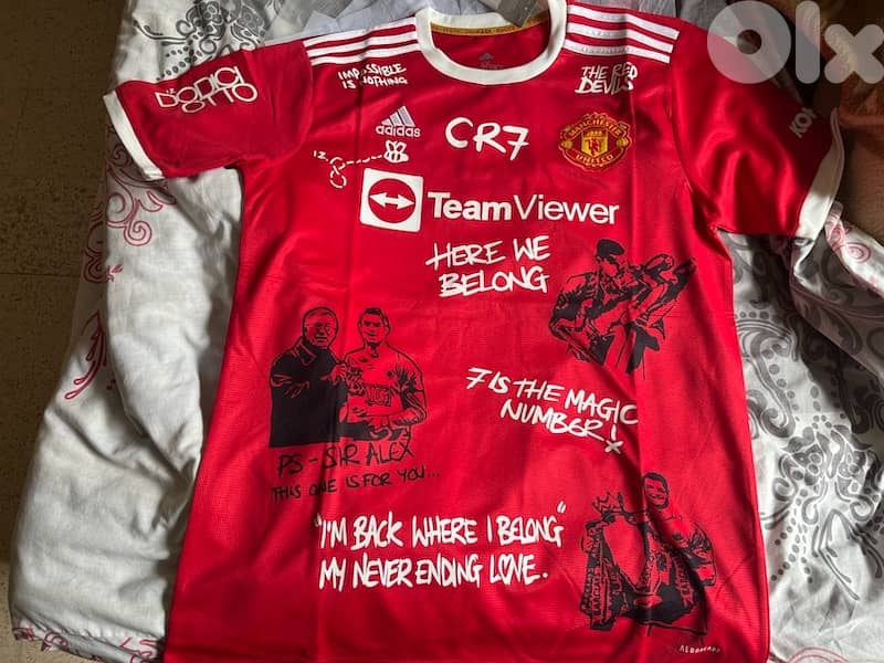 manchester united 2022 cr7 home adidas shirt ronaldo special edition 4