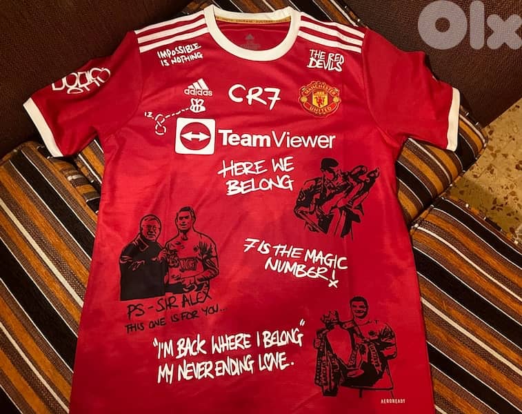 manchester united 2022 cr7 home adidas shirt ronaldo special edition 6