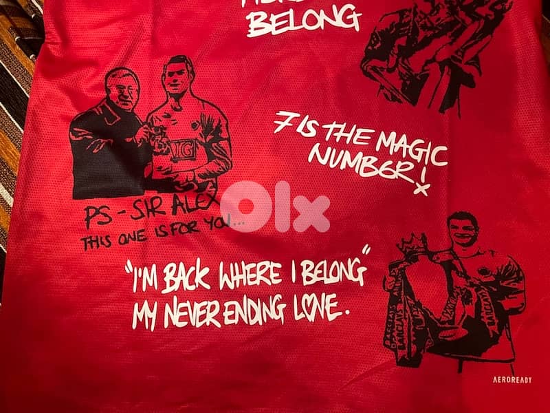 manchester united 2022 cr7 home adidas shirt ronaldo special edition 9