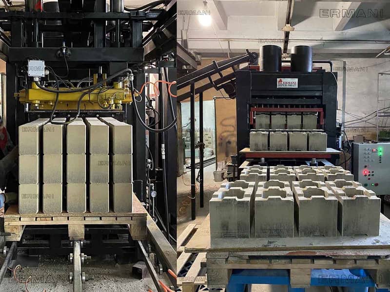 Hiper-500AT - press for block, brick, paving 1