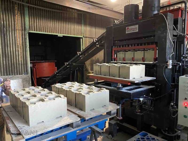 Hiper-500AT - press for block, brick, paving 3