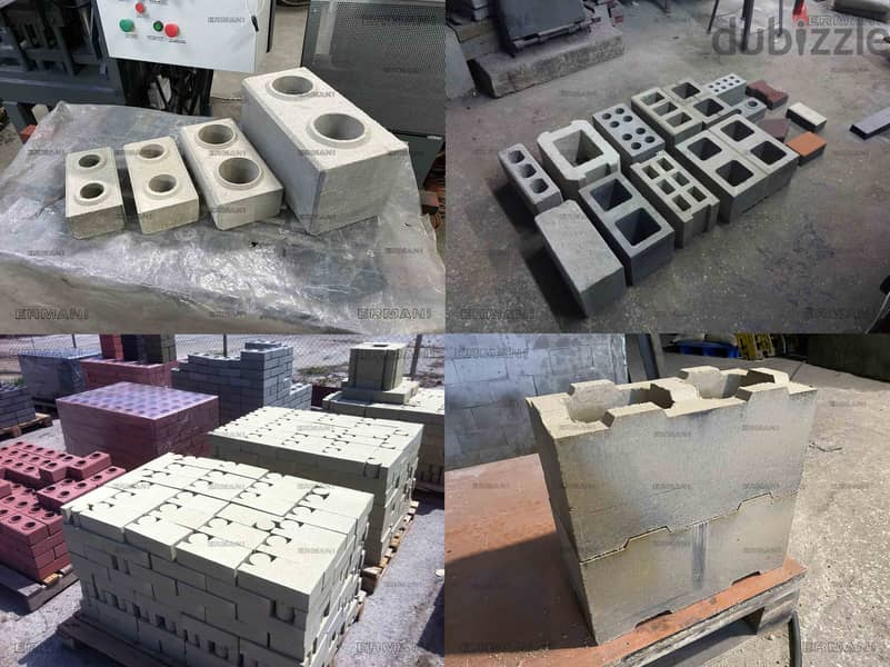 Hiper-500AT - press for block, brick, paving 11