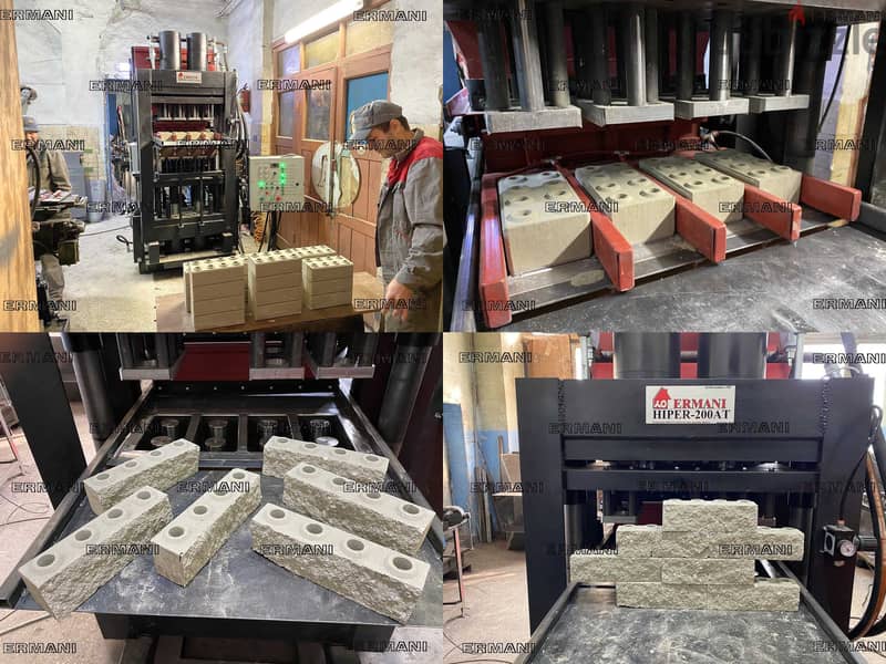 Hiper-500AT - press for block, brick, paving 12