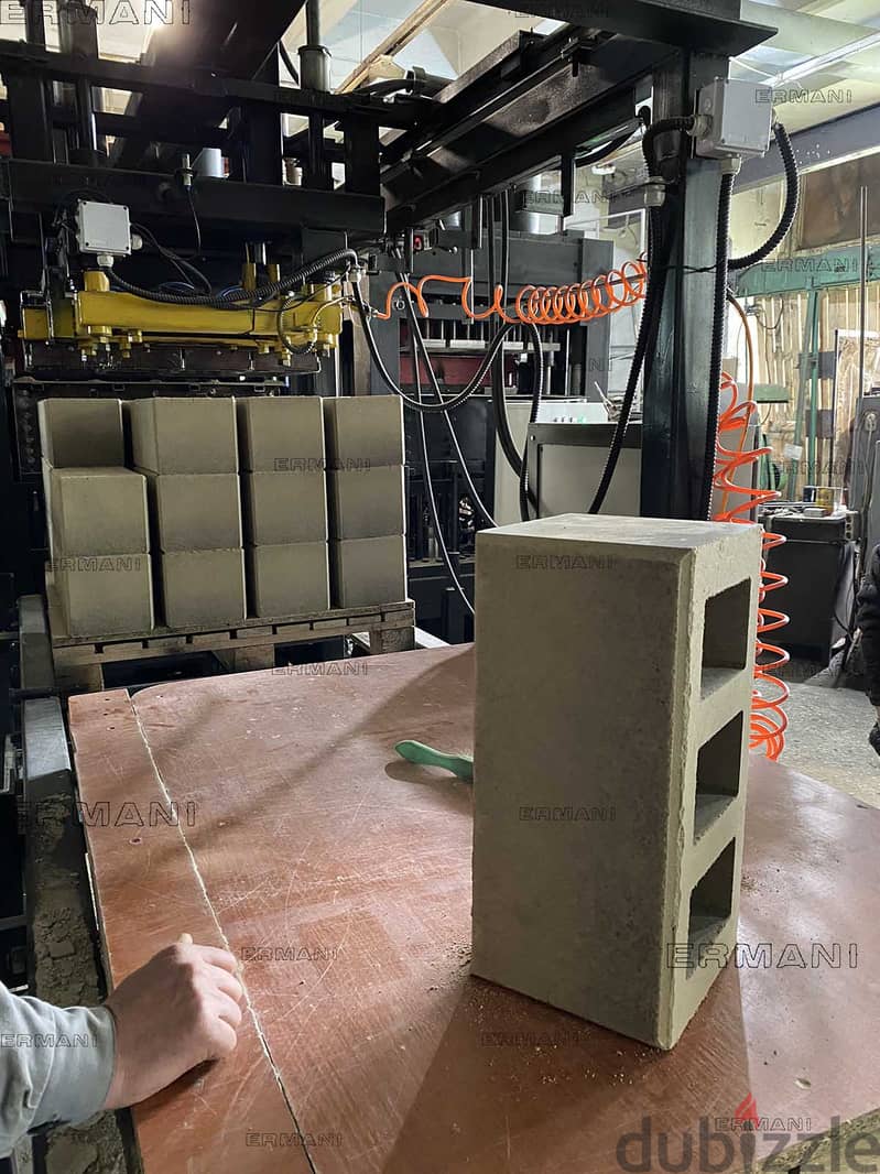 Hiper-500AT - press for block, brick, paving 15