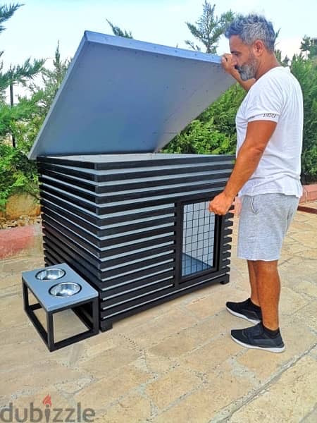 2 in 1  Double House  for 2 Big Dogs 11