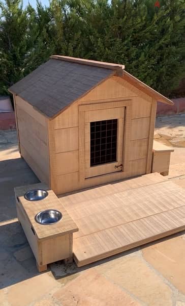 2 in 1  Double House  for 2 Big Dogs 14