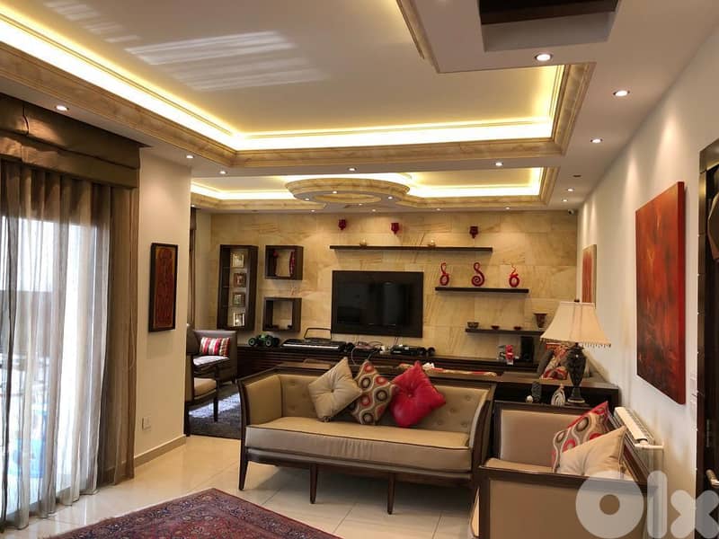 CATCH PRICE!!! MANSOURIEH FULLY FURNISHED 210SQ HIGHEND , (MA-207) 0