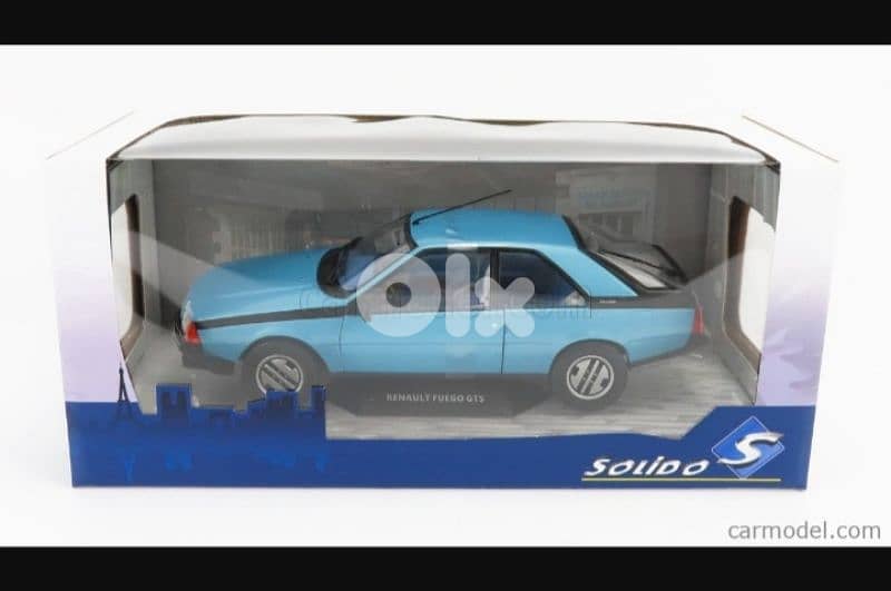 Renault Fuego GTS (1980) diecast car model 1;18. 7