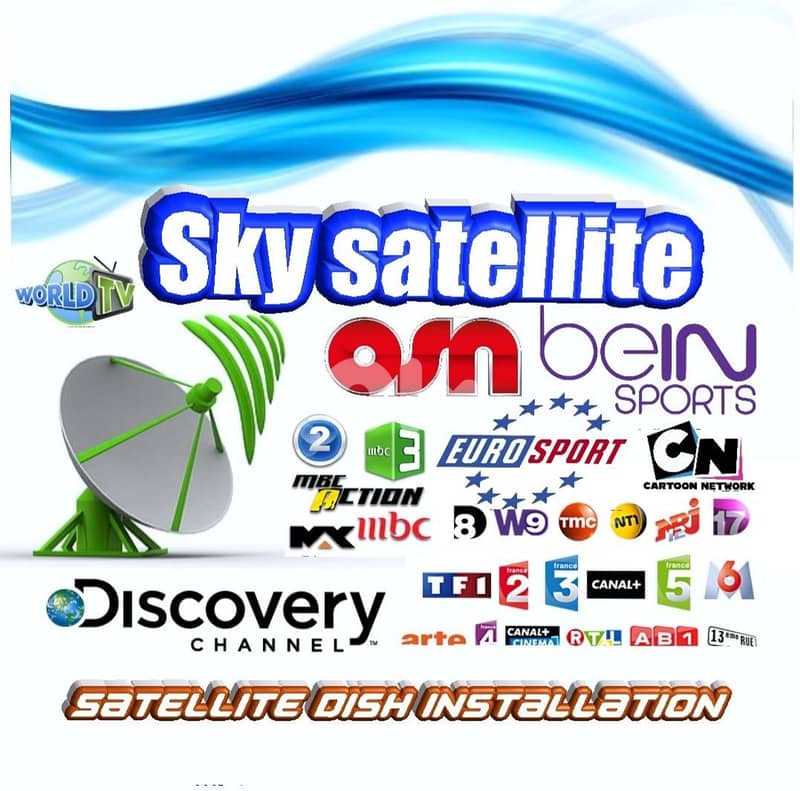TV SATELLITE DISH & RECEIVERS I ) 9