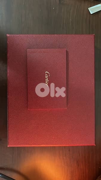 Authentic Cartier 6-Credit Card Mens Wallet, Must de Cartier 7