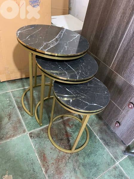 طقم طاولات تركي نوعية تقيلة 0