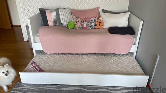 kids bed with extra drawer