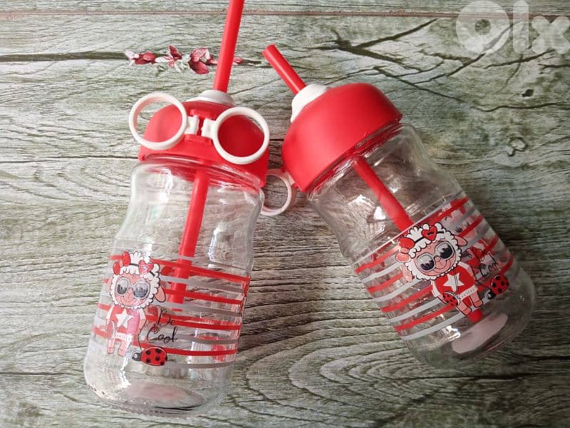 leak proof glass bottles+straws 0