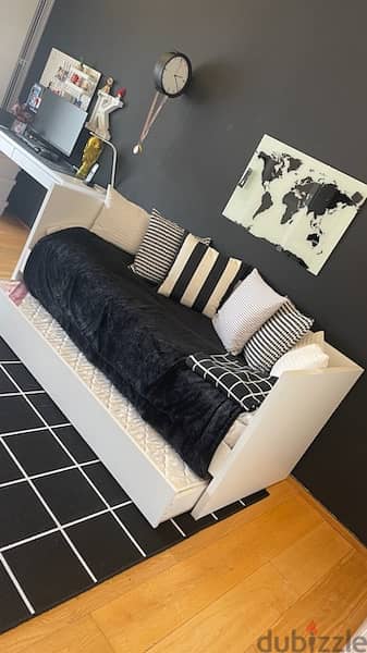 kids bed with extra drawer 1
