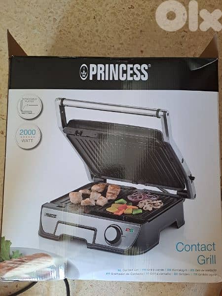 Princess grill,  new for 40 dollars 1