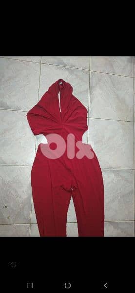 jumpsuit bordo s to xxL 4