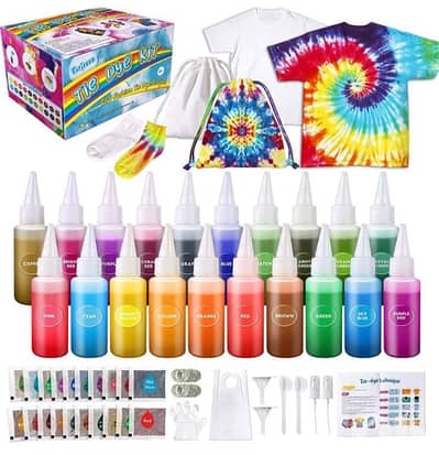 Tie Dye Kit for Kids Adults - Arts and Crafts Toy for Girls
