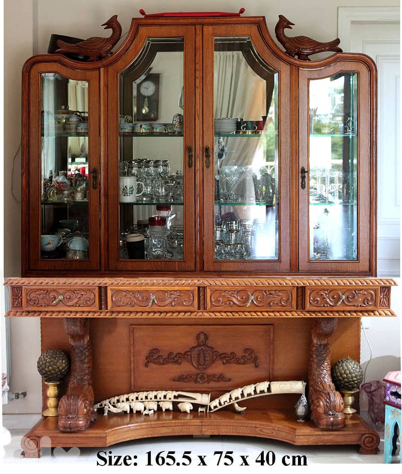 Vintage Luxury Dining Room - Oak Solid Wood – Hand Made @ 5000$ 3