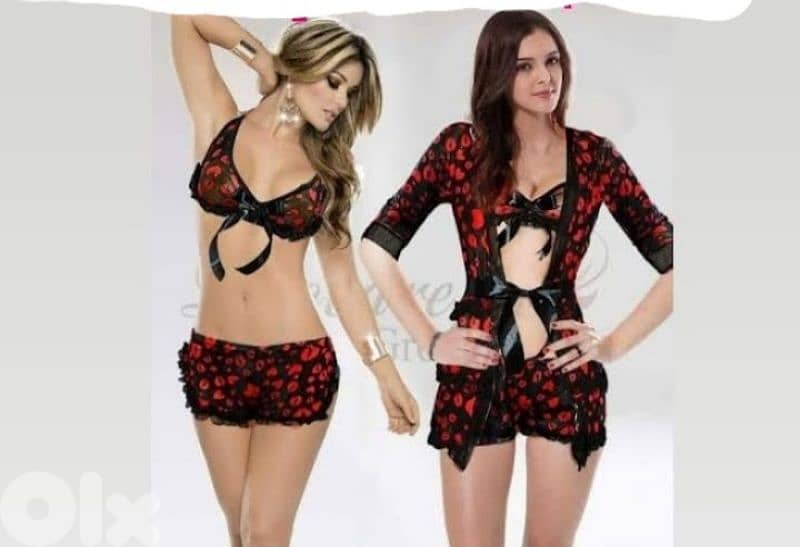 3pcs shorts bra w cardigan s to xL La Senza  bag +1$ 11