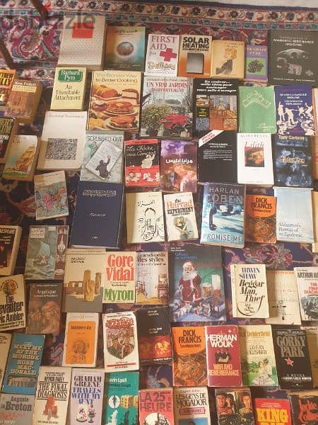 200 books in english & french for sale 3