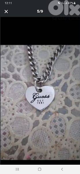 necklace guess original stainless steel  1=7$ or 3=15$ 4