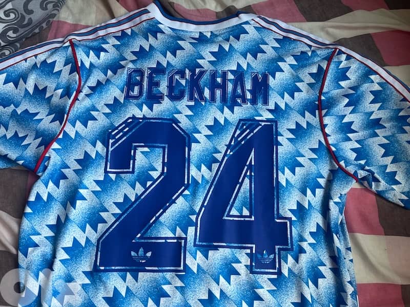 manchester united 1994 Third adidas rare special kit beckham 24 1