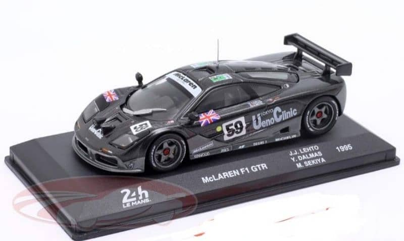 Mclaren F1 GTR (Le Mans 24h 1995) diecast car model 1;43. 0