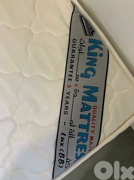 تخت مجوز مع فرشة 1