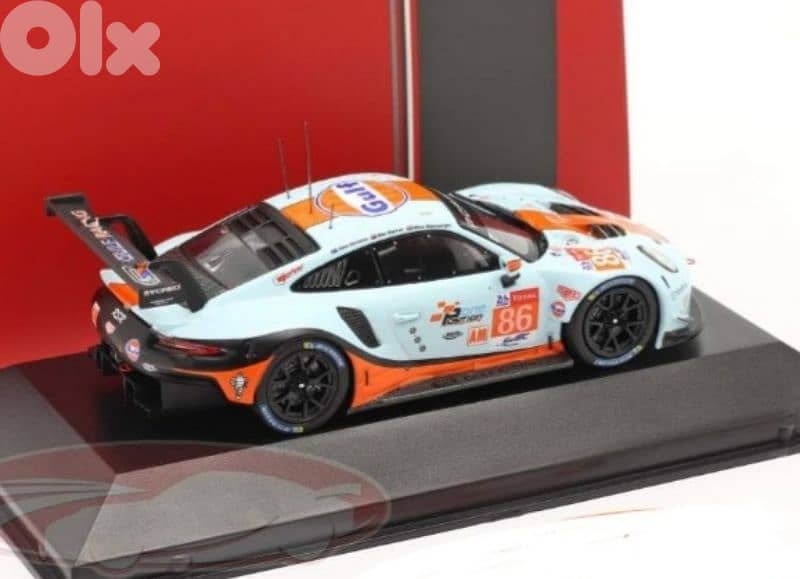 Porsche 911 RSR (24H Le Mans 2018) diecast car model 1;43. 4