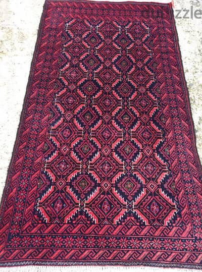 سجاد عجمي. 195/95. Persian Carpet. Hand made